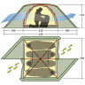 Палатка ALEXIKA RONDO 4 PLUS 9123.4901